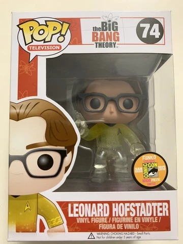 Leonard Hofstadter (Teleporting) 74 ~ Big Bang Theory ~ Funko Pop Vinyl  1008PCE Cover
