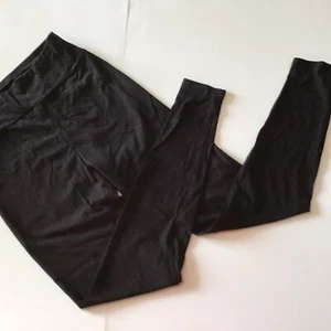 Shein Black Leggings Girls 14Y Wide Waistband Cotton Blend Activewear Yoga Pants - Picture 1 of 8