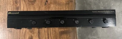 Interruptor selector de altavoces Russound SS-6.2 impedancia coincidente 6 pares Foto 1 de 4