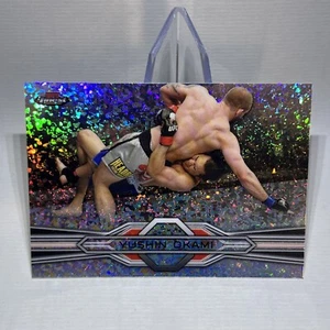 2013 Topps Finest UFC Yushin Okami 💎 DIAMOND ✨ SPARKLE REFRACTOR #21 MMA 🇯🇵 - Picture 1 of 5