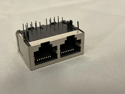 Kycon GSG-NSX-288-457 (110 Count) GANGJACK 2PORT RT  8P8C SHIELD 4 - Image 1 of 4