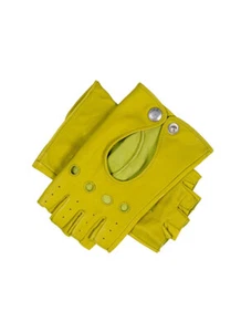 Dents Women’s Fingerless Leather Driving Gloves - Picture 1 of 5