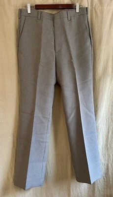 Pantalones Levi's 33x32 gris Panatela Dacron 1978 años 70 nuevos con etiquetas de colección Foto 1 de 4