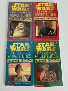 Star Wars Lot of 4 Episode Adventure Game Books - Bild 1 von 1