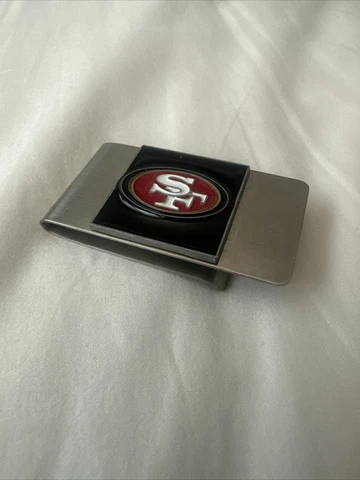 San Francisco Giants Stainless Steel Money Clip MLB Pre-Loved SF Compact Wallet Cover