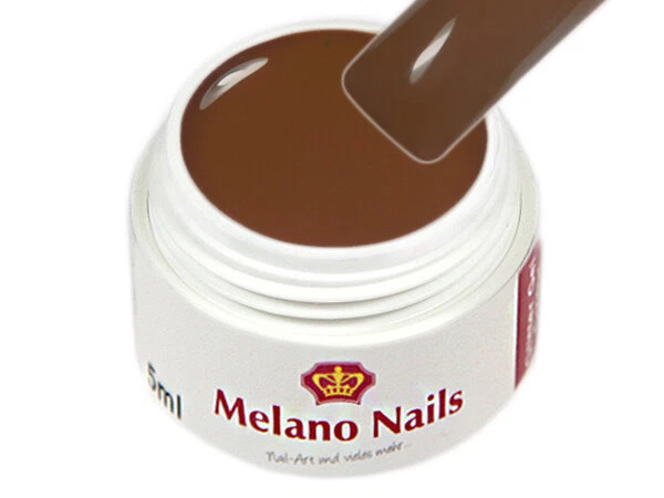 Color UV Gel Colour Gel Made in Germany 5ml Colour Mocca Brown - Image 1 of 1