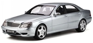 Mercedes W220 S 55 AMG 2000 brillant plata modelo de coche OT292 Otto 1:18 - Imagen 1 de 7