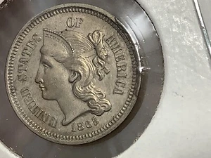 1865 3 Cent Nickel *Grand Pa’s* Super Neat MINT Errors, Die Clash & Rotated Dies - Picture 1 of 6