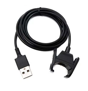 SYSTEM-S USB 2.0 Cable 94 CM Charging for Fitbit Charge 3 Smartwach IN Black - Zdjęcie 1 z 4