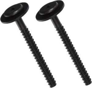 2 Pack Black Oven Door Handle Screws For Frigidaire Kenmore Electrolux 316433300 - Picture 1 of 12