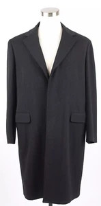 $2,890 BELVEST Wool Dress Coat SZ 52/42 Black LNWOT - Picture 1 of 9