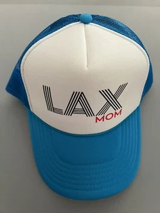LAX MOM Cap - Moonshine Hat Company Snapback Ball Cap Lacrosse FUORI PRODUZIONE - Foto 1 di 3