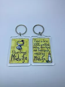 Llavero de partera ultra sonido - regalo de Navidad idea de regalo - Imagen 1 de 3