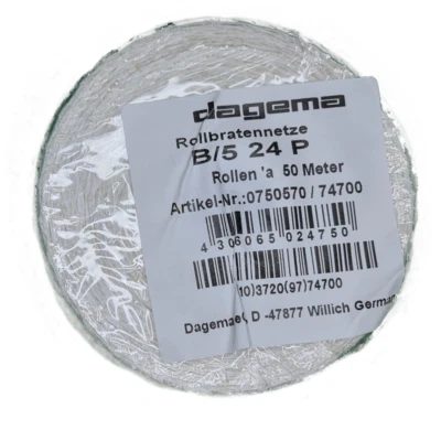 DAGEMA EG (0,46 € / m) Rollbratennetz Kaliber 24, 1 Rolle mit 50 Meter