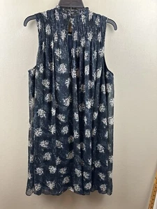 Joie Women's Sleeveless Mini Dress Baltic Print, Large - Picture 1 of 11