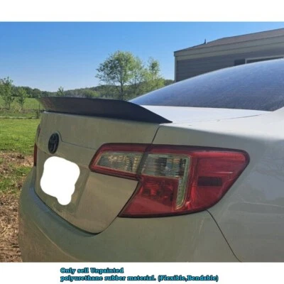 Duckbill 522ET Rear Trunk Spoiler Wing Fits 2012~2014 US Toyota Camry XV50 Sedan - Imagem 1 de 4