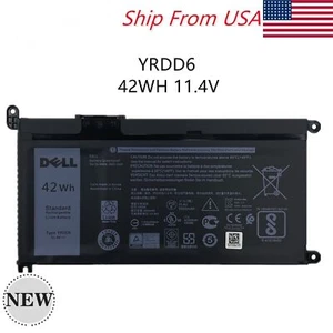 Genuine 42WH YRDD6 Battery For Dell Inspiron 3493 3582 3583 3793 VM732 1VX1H US - Picture 1 of 12
