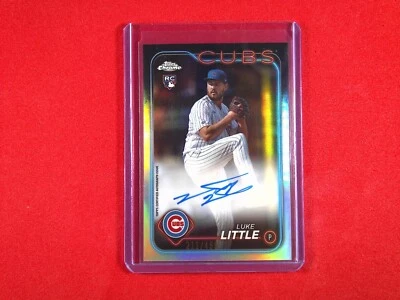 2024 Topps Chrome - Rookie Autographs #RA-LL Luke Little (AU, RC) - Image 1 of 2