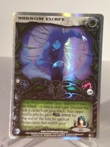 Yu Yu Hakusho TCG CCG Narrow Escape C108 1st Edition Exile Foil Card