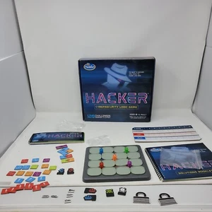 HACKER Cybersecurity Logic Game Pre Owned Sealed pieces. Thinkfun - Picture 1 of 6
