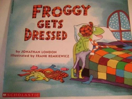 Froggy Gets Dressed - Paperback By Jonathan London - GOOD - Image 1 of 1