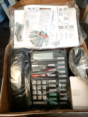 Aastra M9417CW 2-Line Analog Phone w/ Caller ID & Call Waiting - Black NEW - Image 1 of 3