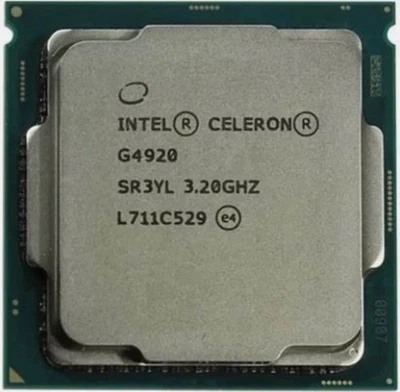 Procesador CPU Intel Celeron G4920 LGA 1151 8ª Generación Doble Núcleo 3,2 GHz Coffee Lake Foto 1 de 2