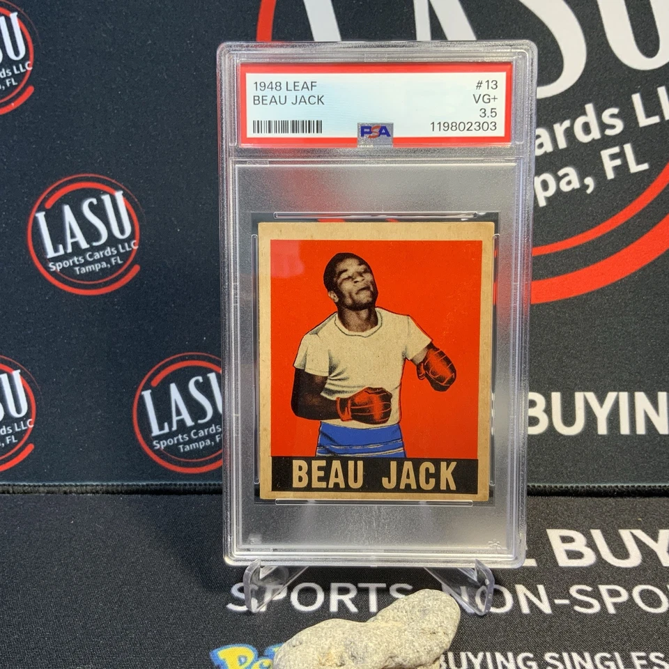 1948 Leaf #13 Beau Jack PSA 3.5 - Image 1 of 2
