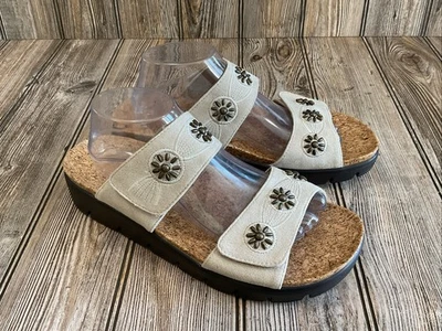 Alegria Mujer Mandie Sandalias Ajustables Dos Rayas Sin Cordones Plataforma Talla 42 EU Foto 1 de 4