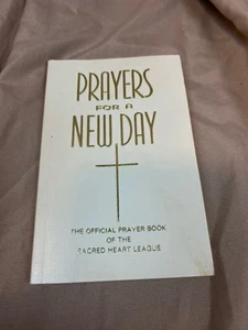 Prayers For A New Day Book Sacred Heart League Vtgt 1970 Never Read Cathoic - Imagen 1 de 3