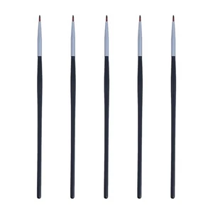 5 piezas lápiz labial pincel herramientas de maquillaje delineador de ojos pinceles de maquillaje aplicador - Imagen 1 de 12