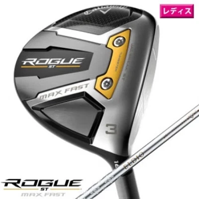 Women Callaway ROGUE ST MAX Fast Fairwaywood 3W RH ELDIO 40 graphite Flex A New - Image 1 of 2