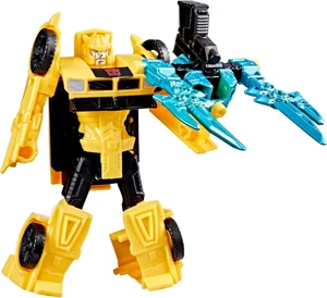 Transformers CYBERWORLD Bumblebee Armored Cyber Changers 4-Inch Action Figure - Picture 1 of 12