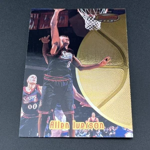 Bowman's Best 1997-98 - Allen Iverson #38 refractor Crossover King (nuevo) - Imagen 1 de 4