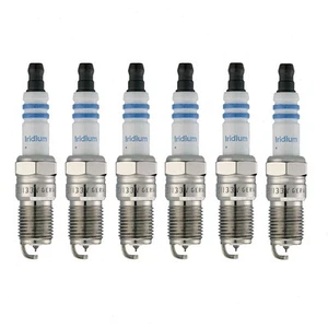 6 pc Bosch Double Iridium Spark Plugs for 2001-2003 Ford Explorer Sport 4.0L vb - Picture 1 of 5