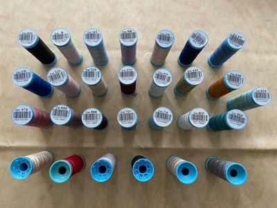 Gutterman 100 meters silk thread reels sewing & embroidery - Image 1 of 4