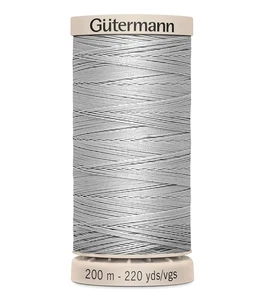 Gutermann Quilting Thread 220yd-Tuskegee Gray - 6 Pack - Picture 1 of 1