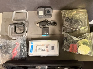 GoPro Hero 8 Black Bundle w/ Case and Accessories - Picture 1 of 11