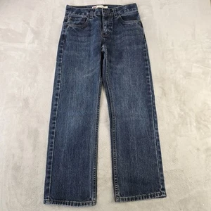 Levis 505 Blue Jeans Youth Sz 14 27x27 Regular Fit  - Picture 1 of 7
