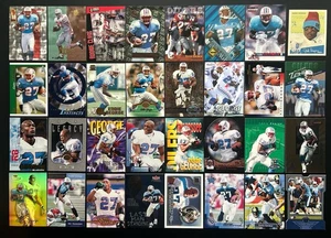 Eddie George (32 Karten Lot) mit Rookie RC’s & Inserts Oilers, Titans EX-NrMint - Bild 1 von 5