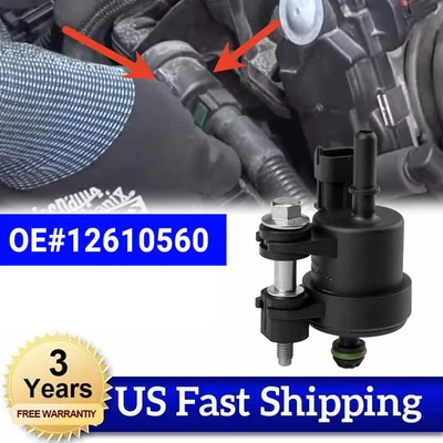 Válvula de purga de bote de vapor 12610560 09-18 para Buick Cadillac GMC Chevrolet 3,6 L Foto 1 de 4