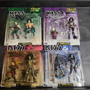 KISS Psycho Circus McFarlane Toys 1998 Action Figure Set Lot of 4 Loose/Unsealed - Picture 1 of 6