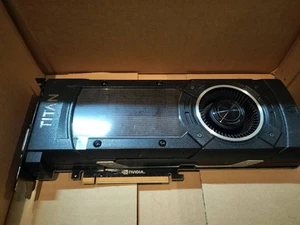 NVIDIA GeForce GTX TITAN X 12GB Graphics Card – High Performance GPU from Japan - Picture 1 of 5