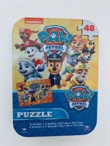 Paw Patrol Mini Puzzle 48 Piece - Finished Puzzle 5 inches X 7 Inches - Picture 1 of 1