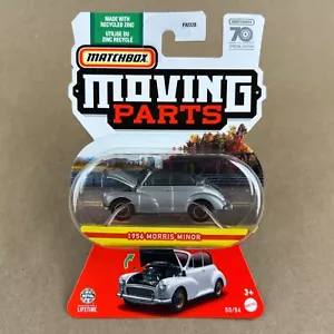 Matchbox Moving Parts 70 Years 1956 Morris Minor Silver 50/54 1:64 Diecast Car - Picture 1 of 6