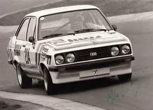 SIGNIERTES HELMUT DORING FORD ESCORT RS2000 KWS FREIZEIT ORIGINAL PERIODE PRESSEFOTO - Bild 1 von 3
