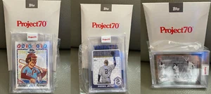 Topps Project70 Baseball 3 Karten Konvolut (Schmidt Derek Jeter, Willie Mays) #28-30 - Bild 1 von 4