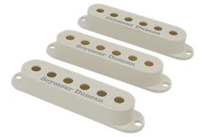 Seymour Duncan S-Cover Parchment SD Logo Single Pickup Cover 3 pack - Picture 1 of 1
