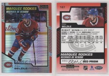 2020 O-Pee-Chee Platinum Marquee Rookies Red Prism /199 Alex Belzile Rookie RC