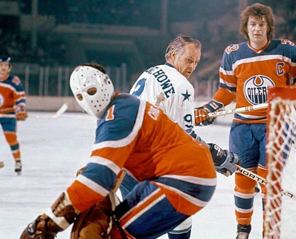 Detroit Red Wings Gordie Howe 8x10 Photo NHL Hockey Print #17 - Image 1 of 1